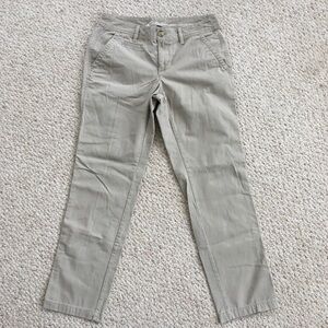 Eddie Bauer Boyfriend Fit Relaxed Leg Khaki Pants